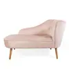 Classic Style Upholstery Occasional Chaise Longue