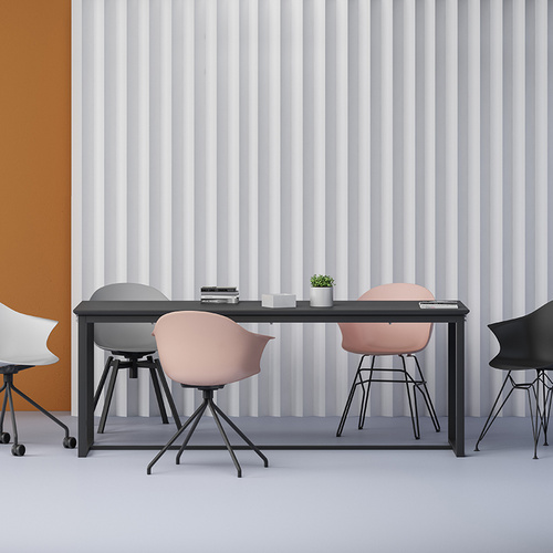 MEET-10B  Leisure chair with castor/office chair