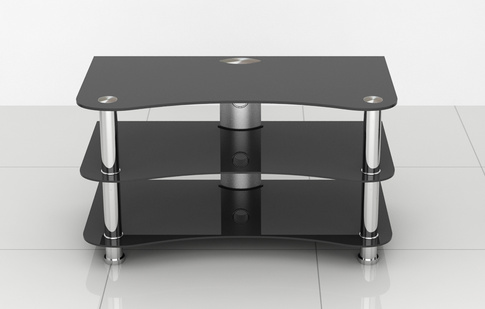 BR-TV861B-Modern TV Stand with bracket for  LCD/LED/PLASMA