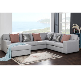 DC-1386GY-CNR-PL Sectional Sofa Set