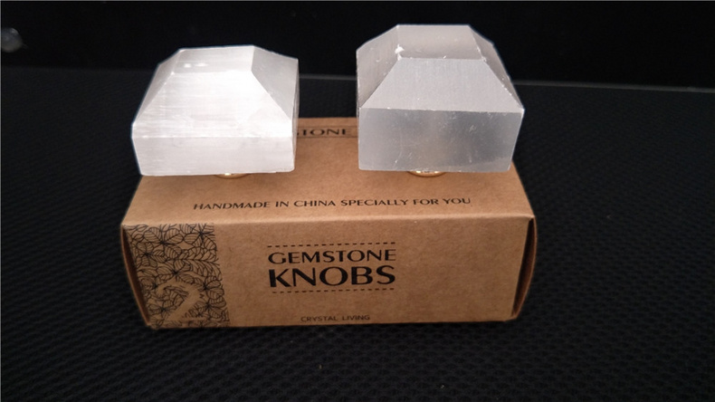 CXD-SELENITE DOOR KNOB