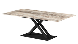 Nordic modern minimalist marble rectangular dining table