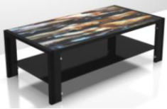 Glass Coffee Table BR-CT348
