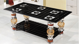 Glass Coffee Table-BR-CT19