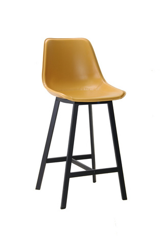 Nordic upholstery  Bar chair 9085C（hard pu）
