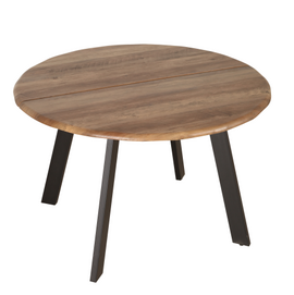 Europe design  round dining table ,MDF with paper table