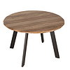 Europe design  round dining table ,MDF with paper table