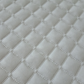 spandex+polyester knitted mattress fabric