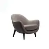 Mad Queen Chair Upholstered Lounge Sofa Chair With Solid Wood Base