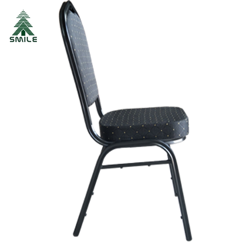 Morden Steel Durable Fabric Stacking Aluminum Banquet Chairs
