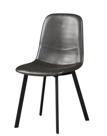 Top quality metal frame padded seat covered chair