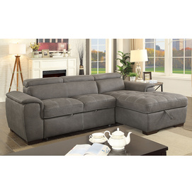 JX-KF6325MR Sofa Set with Pull-Out Bed and Storage