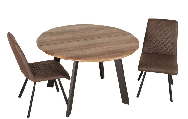 Europe design  round dining table ,MDF with paper table