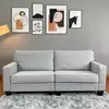LV4143  Grey Fabric Sofa Set