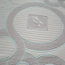 100% polyester knitted mattress fabric