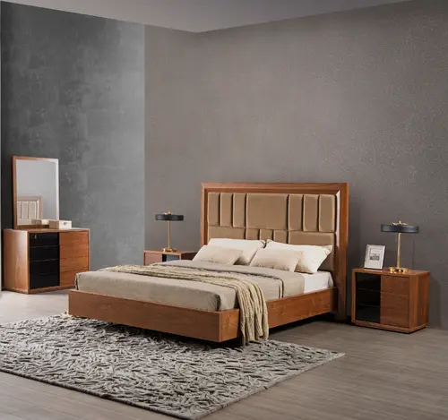 Bedroom Furniture Set BD906A+NS802A+DR802+MR701