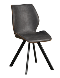 popular cheap modern style PU dining chair