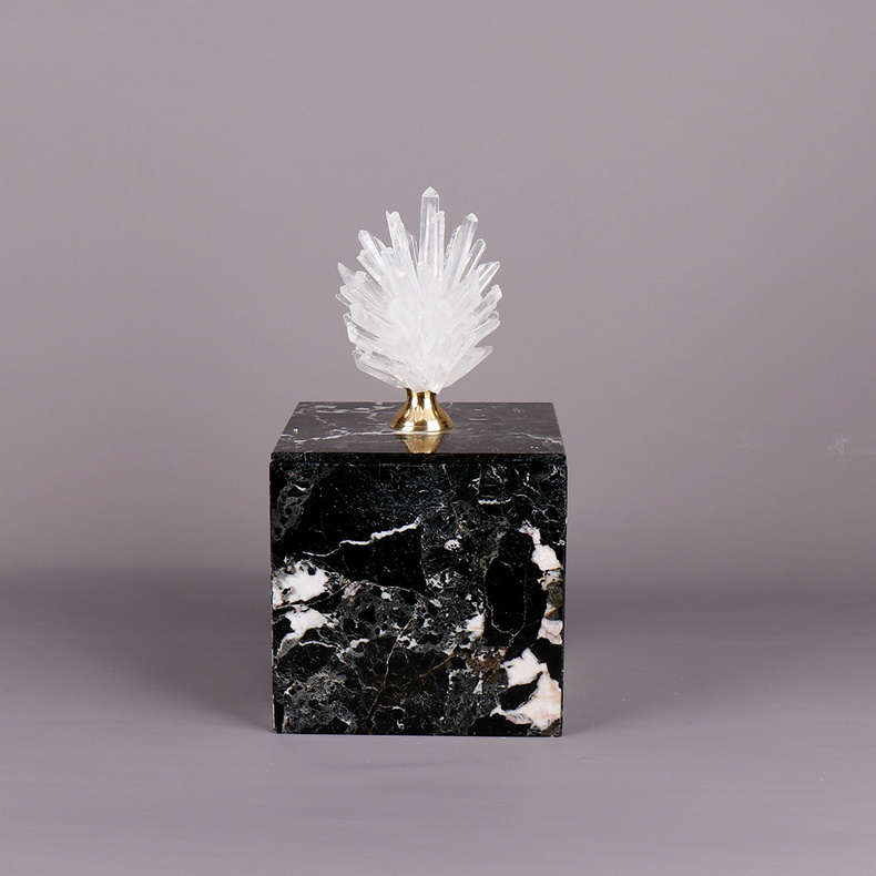 Marble jar-black