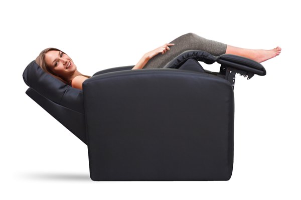 Allevia Black Single Functional Sofa