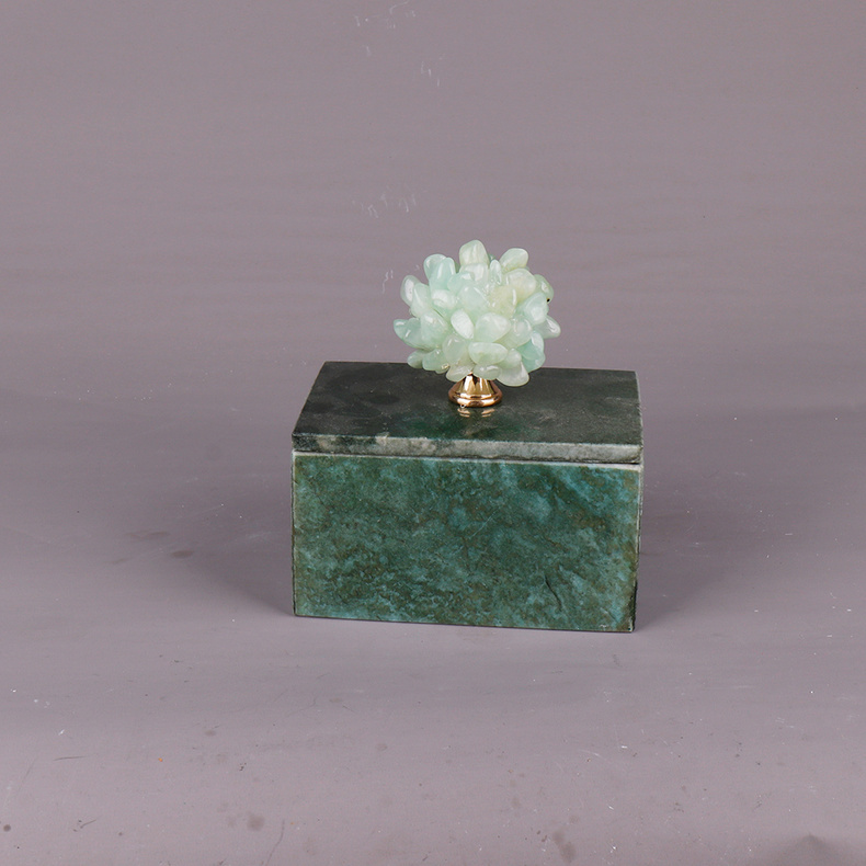 Marble jar-green