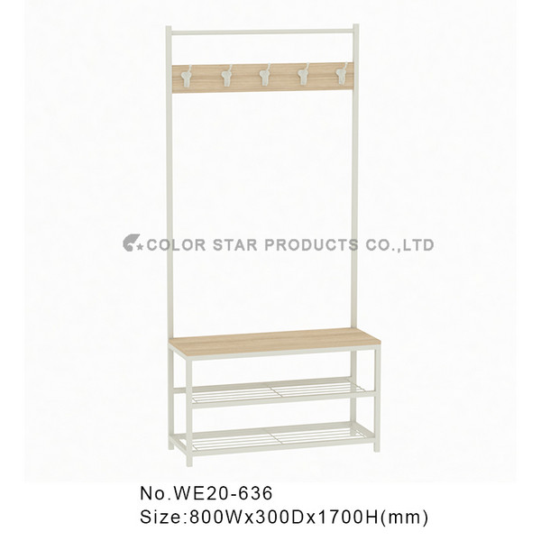 Shoe rack  Coat rack
