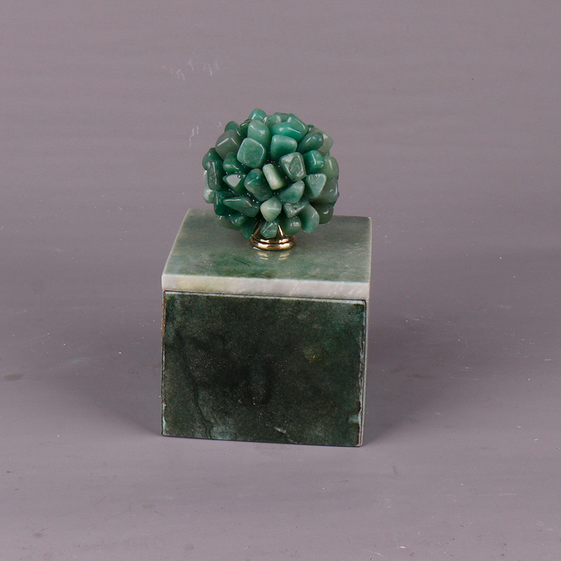 Marble jar-green