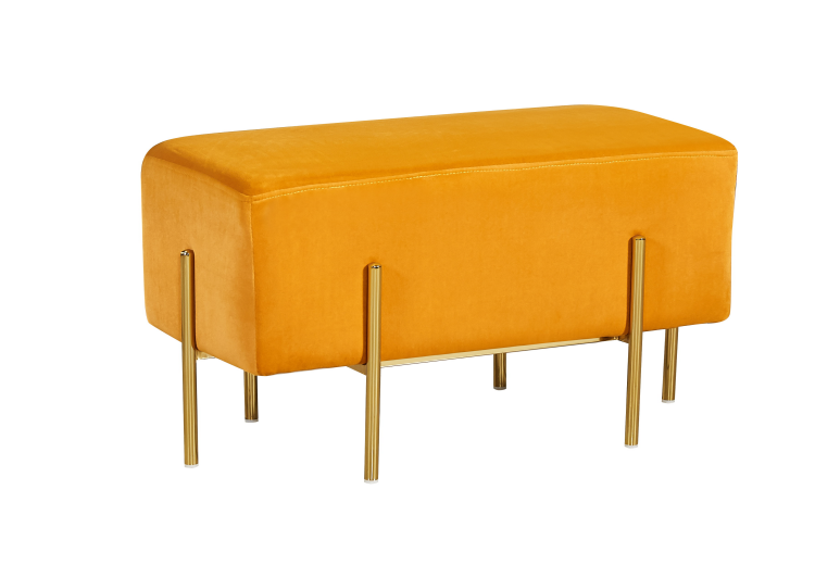 hot sell cuboid foot stool pantone