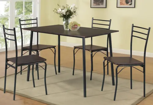 YS2577 Modern Simple Dining Table and Chairs Set