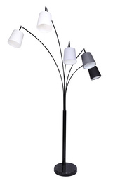 Metal Arc Floor Lamp - ML1731246-BK