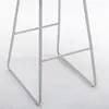 Metal barstool/Modern bar chairs/PP seat bar chair