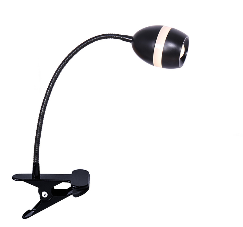 LED Clip Table Lamp USB Power - ML91156-BK