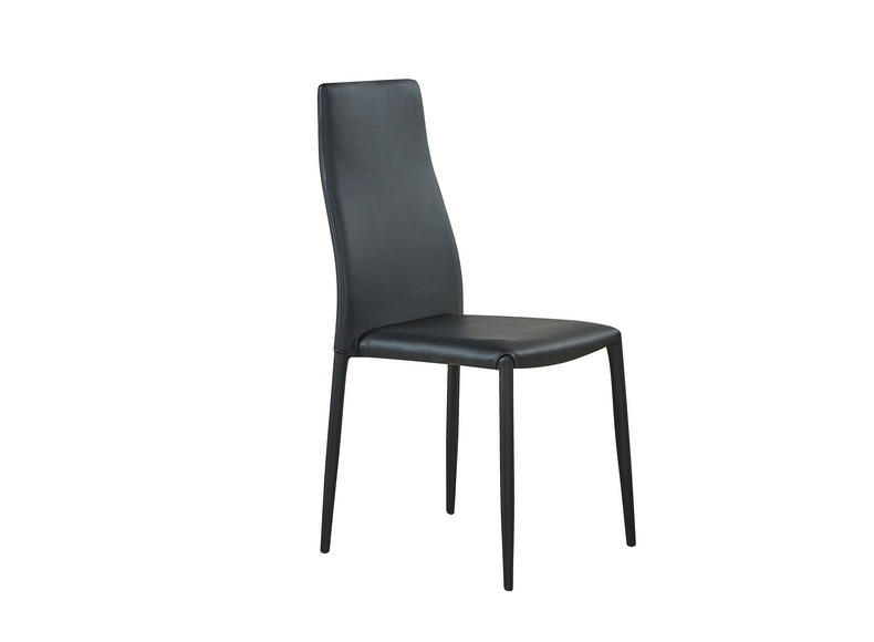 Dining chair with black colour