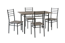 6T-008 Table Furniture Set Dining Table with 4 Chairs