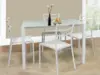 YS2506+YS2501(Glass or MDF) Dining Table and Chairs Set