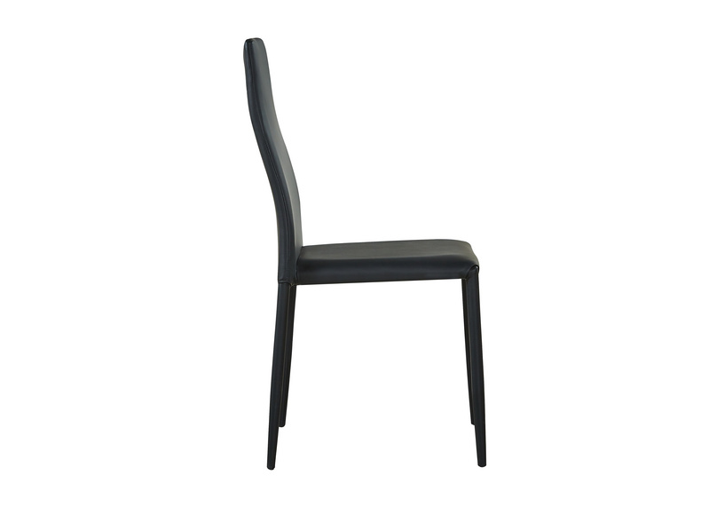 Dining chair with black colour