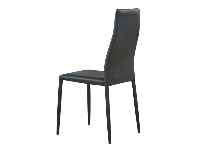 Dining chair with black colour