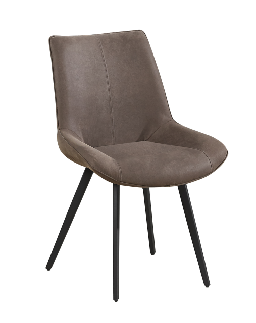 Popular fabric covering metal frame dining room chair