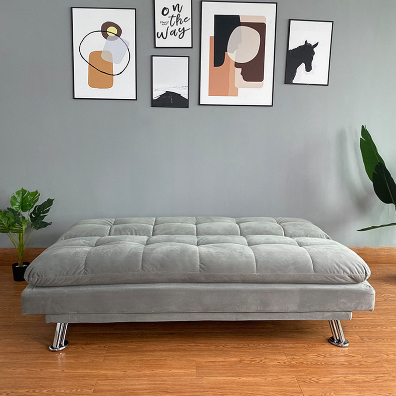LV3298 Modern Grey Fabric Sofa Bed