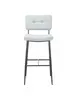Upholstered Bar stool Chair Modern Design steel frame chair