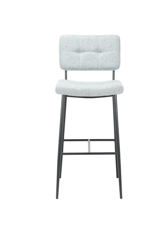 Upholstered Bar stool Chair Modern Design steel frame chair