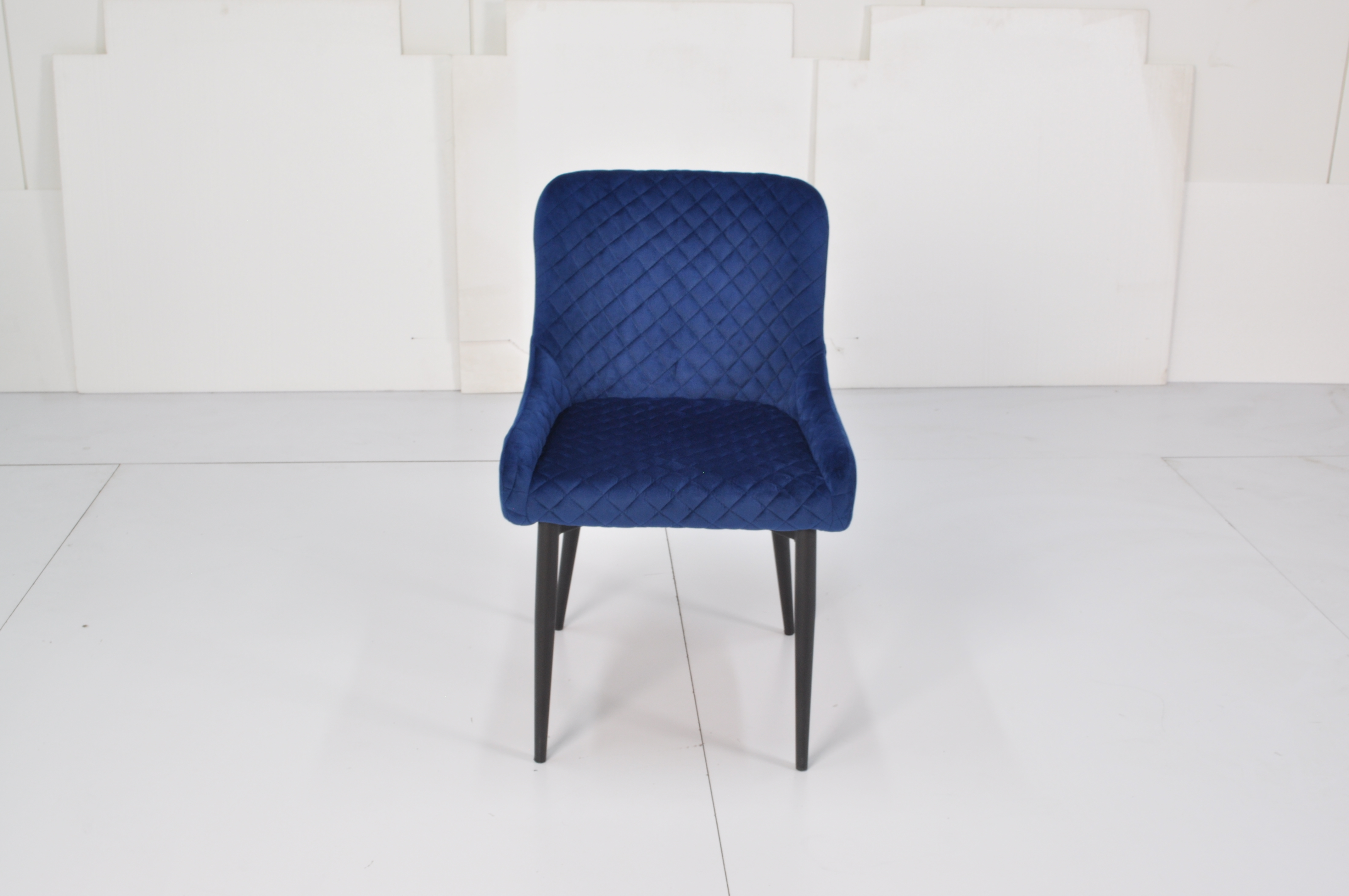 Modern Blue Minimalist Dining Chair 4558