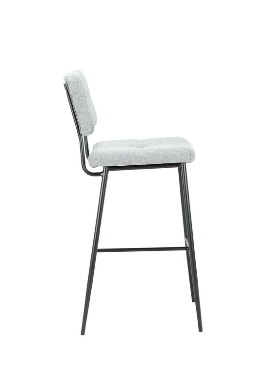 Upholstered Bar stool Chair Modern Design steel frame chair