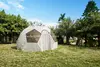 football tent BP-6001B Outdoor Football Tent with Automatic Control Resin Wicker Weaving Leisure Space (Rio Park)