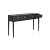 classic design  black console table