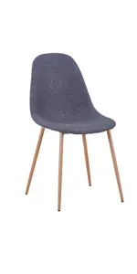Wholesale Modern Design Metal Leg Fabric Dining Chair
