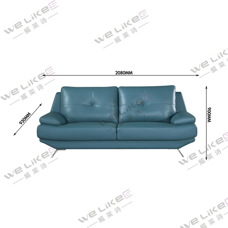 ZM732 Welikes Modern Leather Sofa