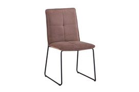 C-928  Modern Minimalist Brown Dining Chair