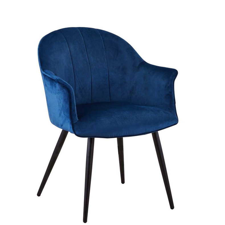 C-985 Modern Blue Fabric Dining chair