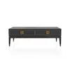 classic design  black coffee table