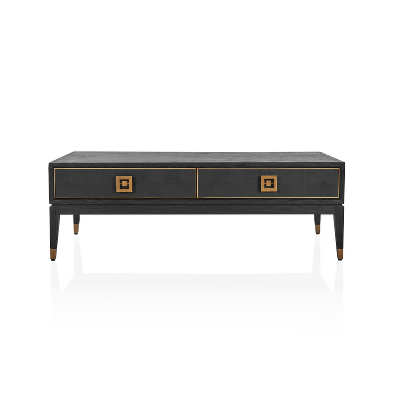 classic design  black coffee table